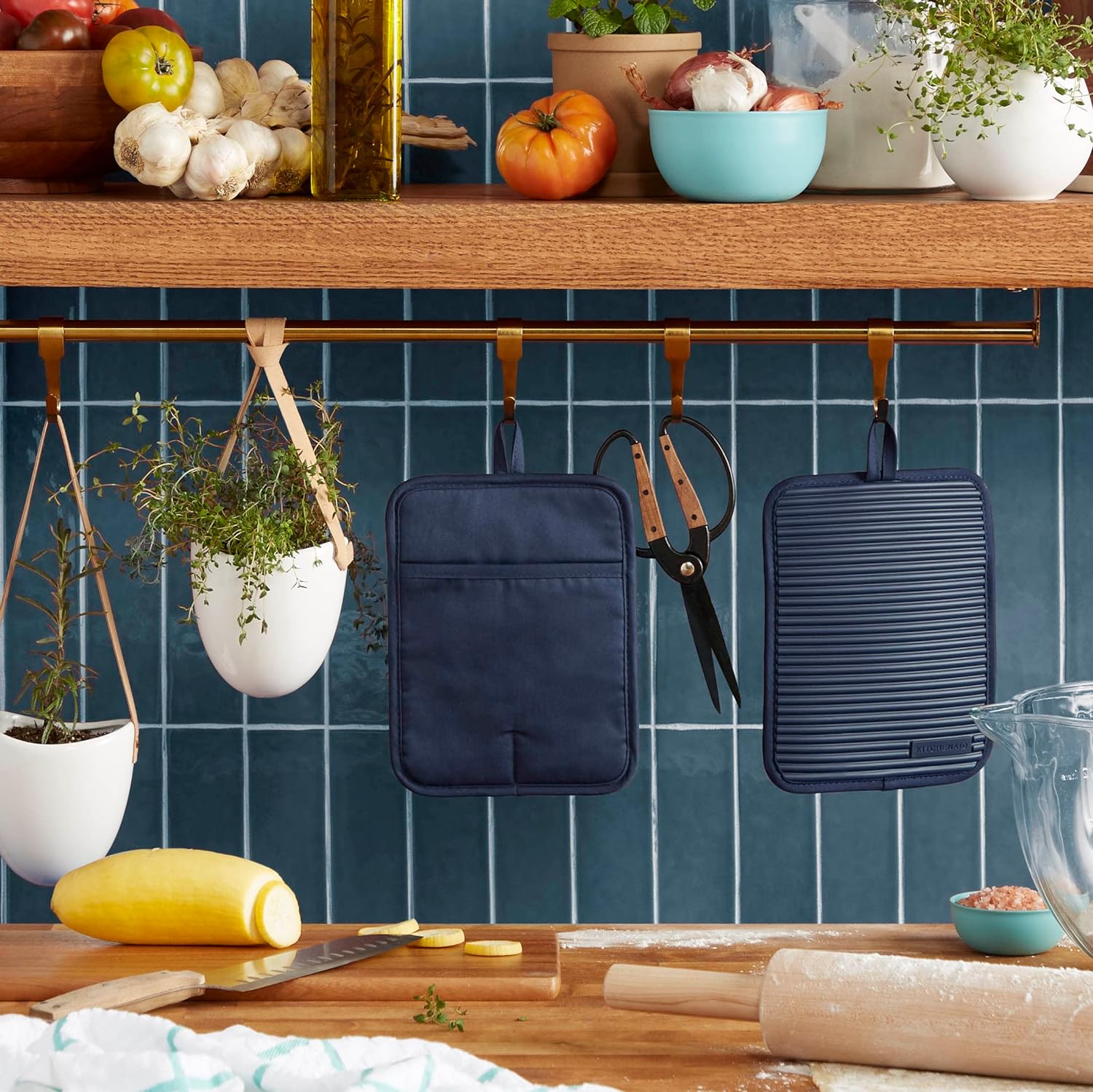Ribbed Soft Silicone Pot Holder Set, Pot Holders, Oven Mitts, Silicone Pot Holders -2 Pcs Ribbed Soft Silicone Pot Holder Set, Pot Holders, Oven Mitts, Silicone Pot Holders -2 Pcs